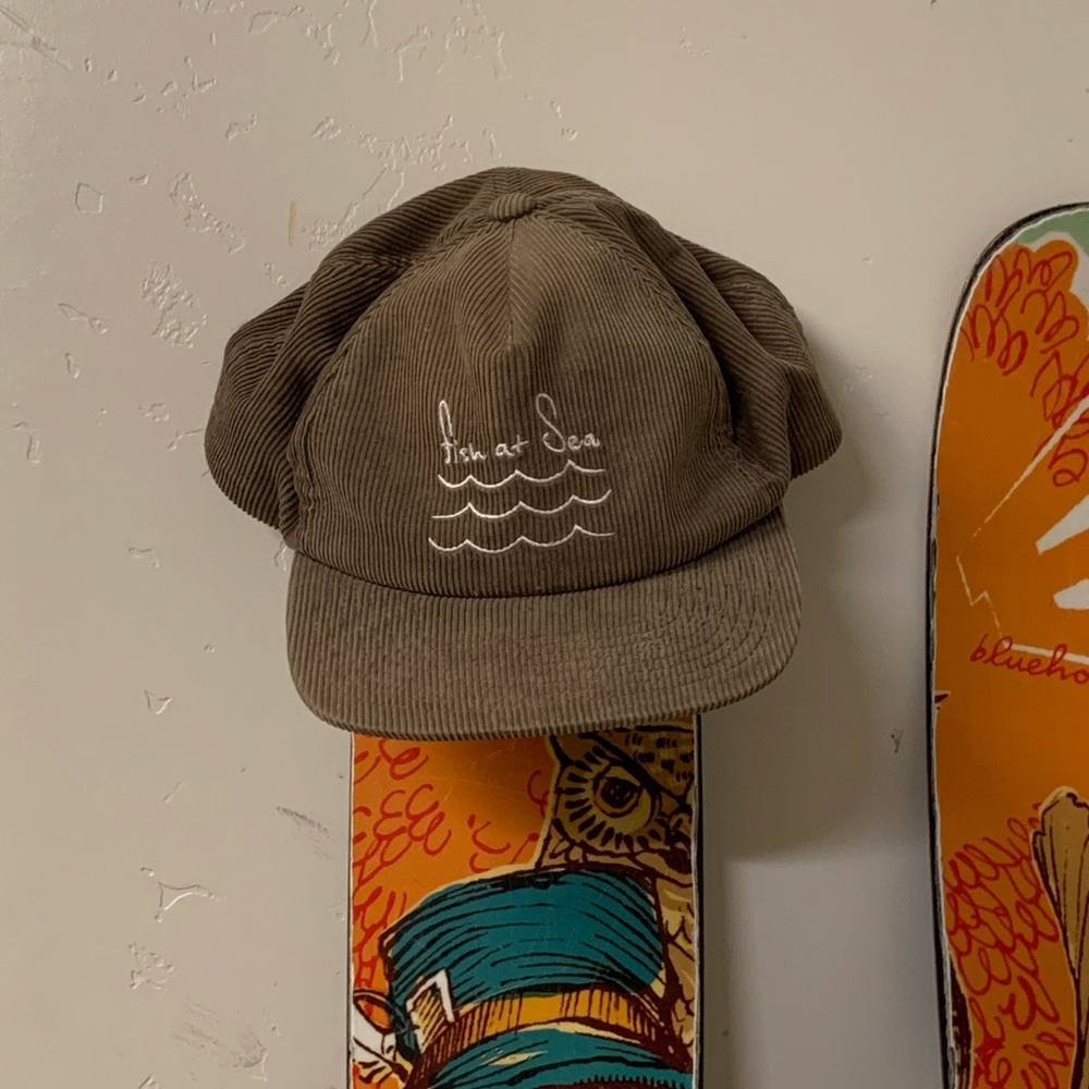 Fish at Sea Corduroy Dad Hat